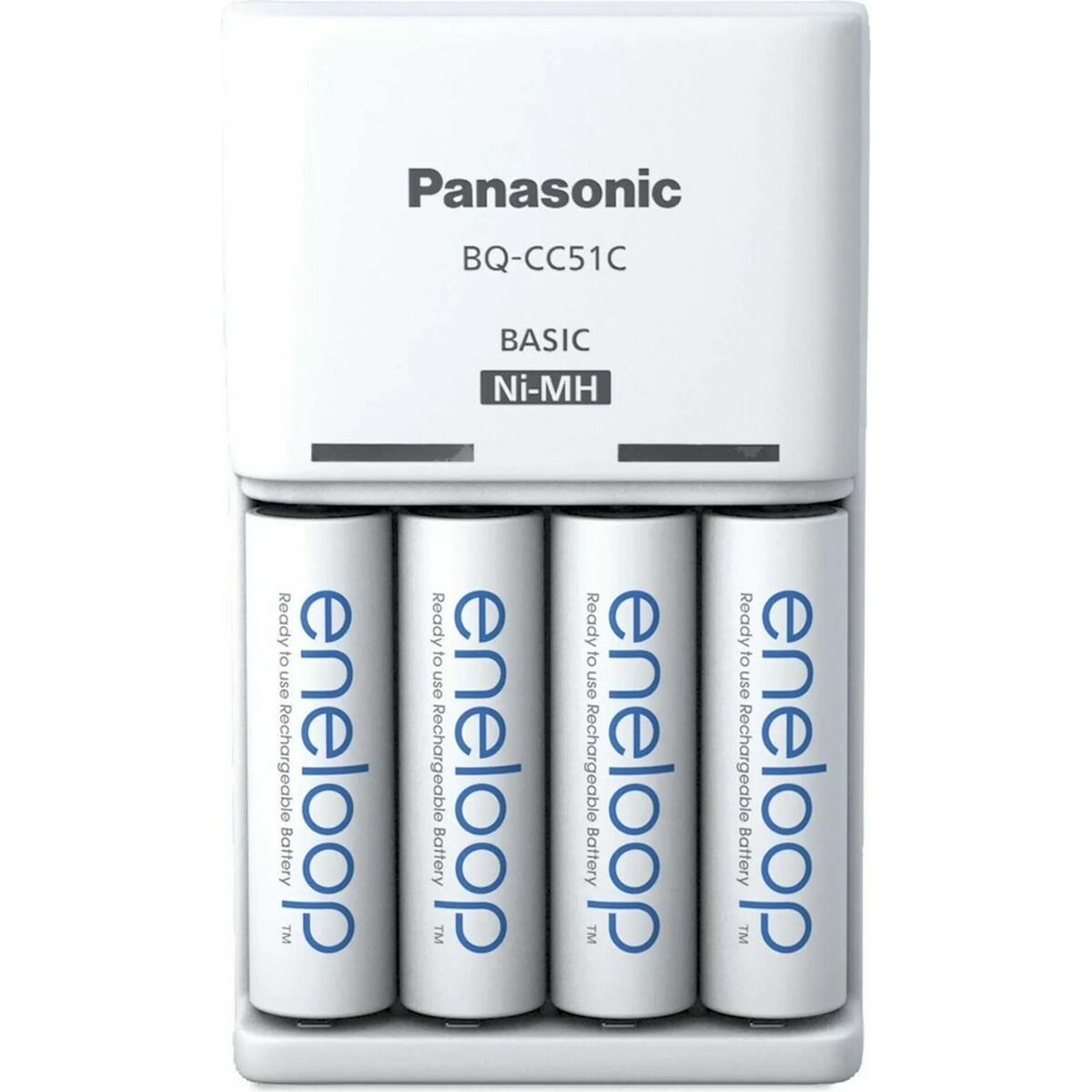 Battery charger Panasonic K-KJ51MCD40E Batteries x 4 Battery charger Panasonic K-KJ51MCD40E Batteries x 4