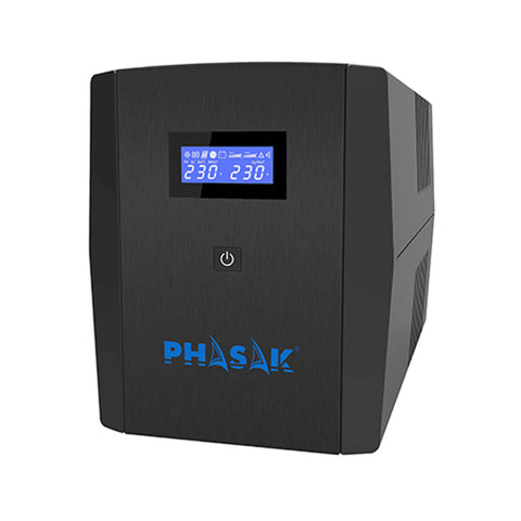 Uninterruptible Power Supply System Interactive UPS Phasak PH 7312 1260 VA Uninterruptible Power Supply System Interactive UPS Phasak PH 7312 1260 VA