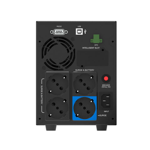 Uninterruptible Power Supply System Interactive UPS Phasak PH 7621 1400 W Uninterruptible Power Supply System Interactive UPS Phasak PH 7621 1400 W