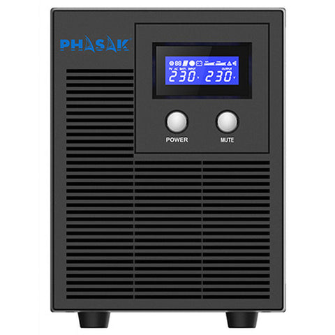 Uninterruptible Power Supply System Interactive UPS Phasak PH 7621 1400 W Uninterruptible Power Supply System Interactive UPS Phasak PH 7621 1400 W