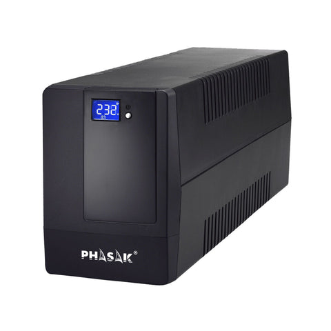 Uninterruptible Power Supply System Interactive UPS Phasak PH 9420 1200 W Uninterruptible Power Supply System Interactive UPS Phasak PH 9420 1200 W