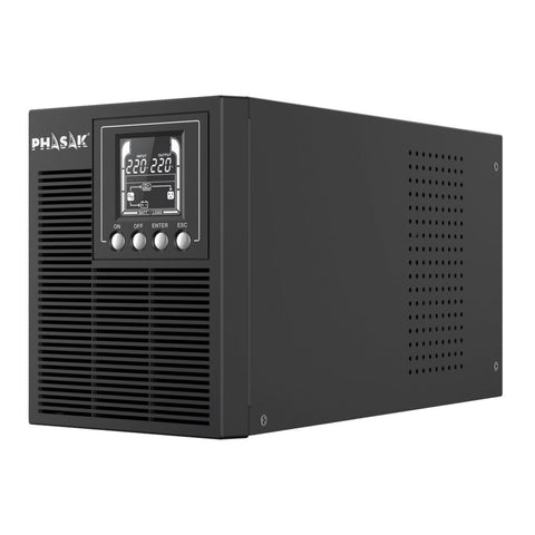 Online Uninterruptible Power Supply System UPS Phasak PH 9210 1000 VA Online Uninterruptible Power Supply System UPS Phasak PH 9210 1000 VA