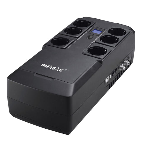 Uninterruptible Power Supply System Interactive UPS Phasak PH 9478 800 VA Uninterruptible Power Supply System Interactive UPS Phasak PH 9478 800 VA
