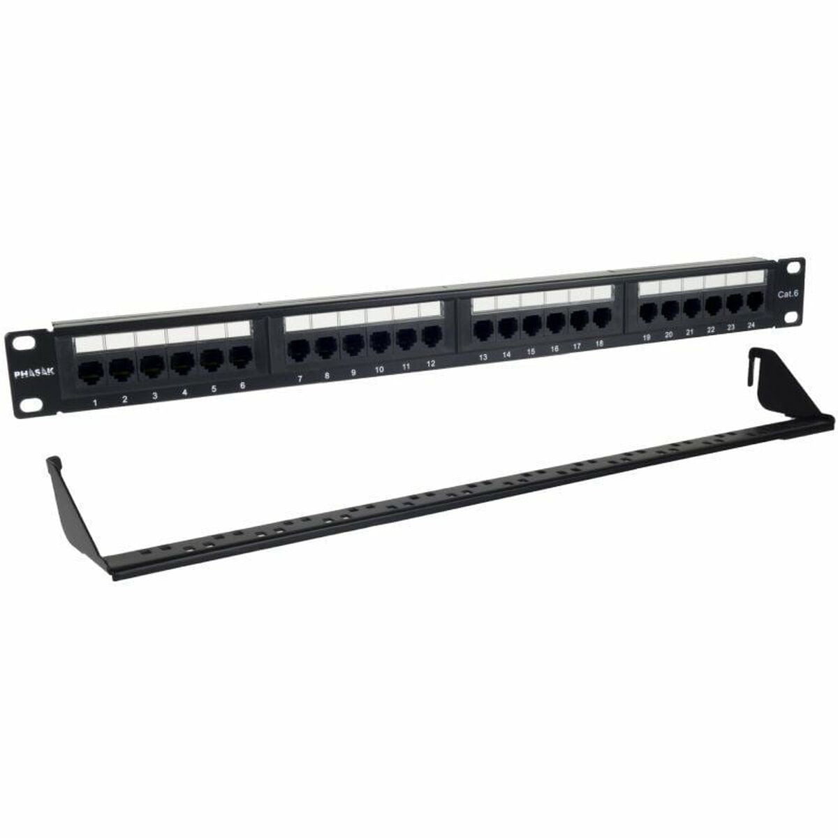 24-port UTP Category 6 Patch Panel Phasak PU 2424 24-port UTP Category 6 Patch Panel Phasak PU 2424