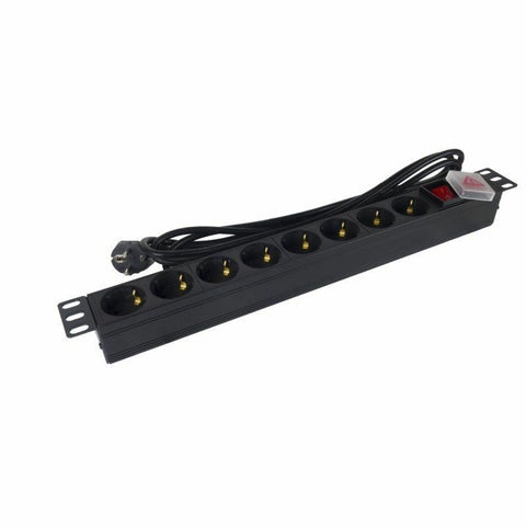 Power Socket 8 Sockets with Switch Phasak BNS 1520 (3 m) (2 m) Power Socket 8 Sockets with Switch Phasak BNS 1520 (3 m) (2 m)