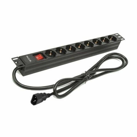 Power Socket 8 Sockets with Switch Phasak BNS 3535 (2 m) Power Socket 8 Sockets with Switch Phasak BNS 3535 (2 m)