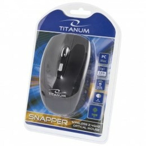 Wireless Mouse Titanum TM105K SNAPPER Black Wireless Mouse Titanum TM105K SNAPPER Black