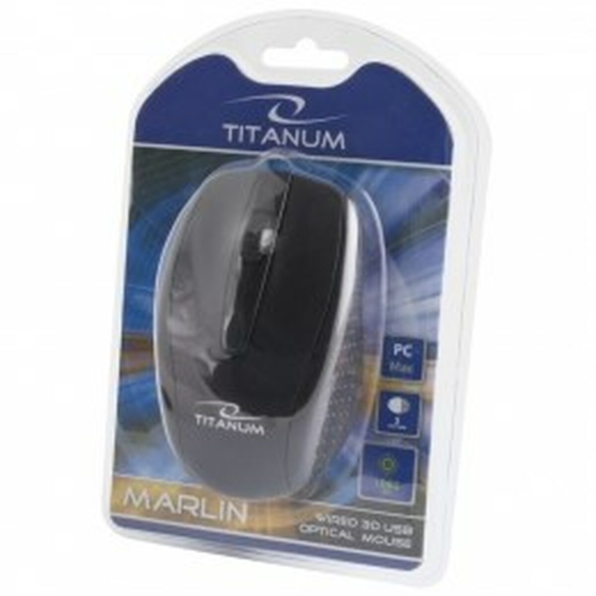 Optical mouse Titanum TM110K Black Optical mouse Titanum TM110K Black