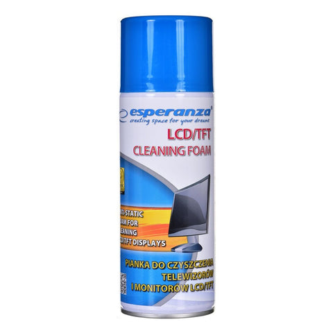 Screen Cleaning Foam Esperanza ES119 LCD TFT 400 ml Screen Cleaning Foam Esperanza ES119 LCD TFT 400 ml