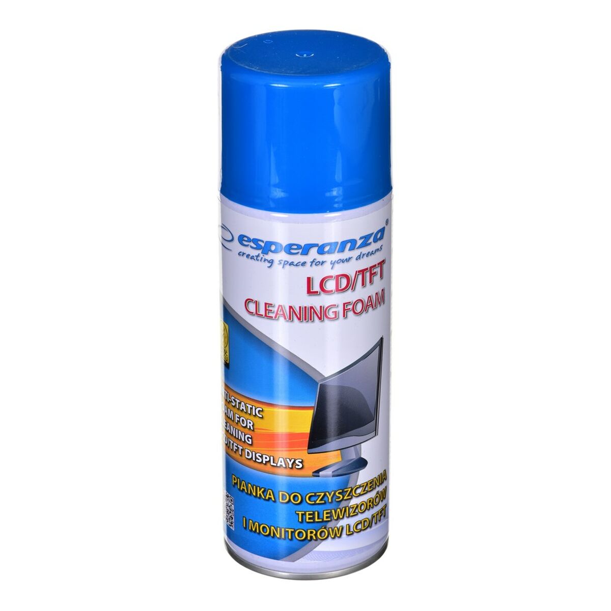 Screen Cleaning Foam Esperanza ES119 LCD TFT 400 ml Screen Cleaning Foam Esperanza ES119 LCD TFT 400 ml