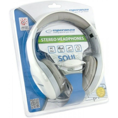 Headphones Esperanza EH138W White Headphones Esperanza EH138W White