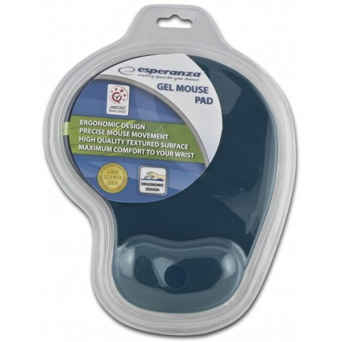 Non-slip Mat Esperanza EA137B Blue Monochrome Non-slip Mat Esperanza EA137B Blue Monochrome