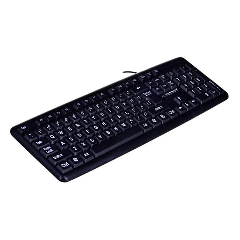 Keyboard Esperanza EK129 Black English QWERTY Keyboard Esperanza EK129 Black English QWERTY