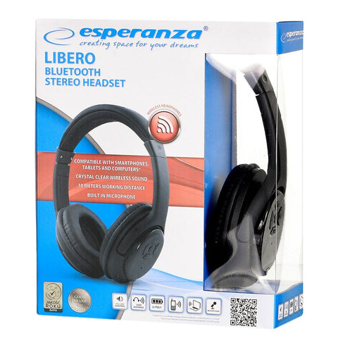 Headphones Esperanza Libero EH163K Black Headphones Esperanza Libero EH163K Black