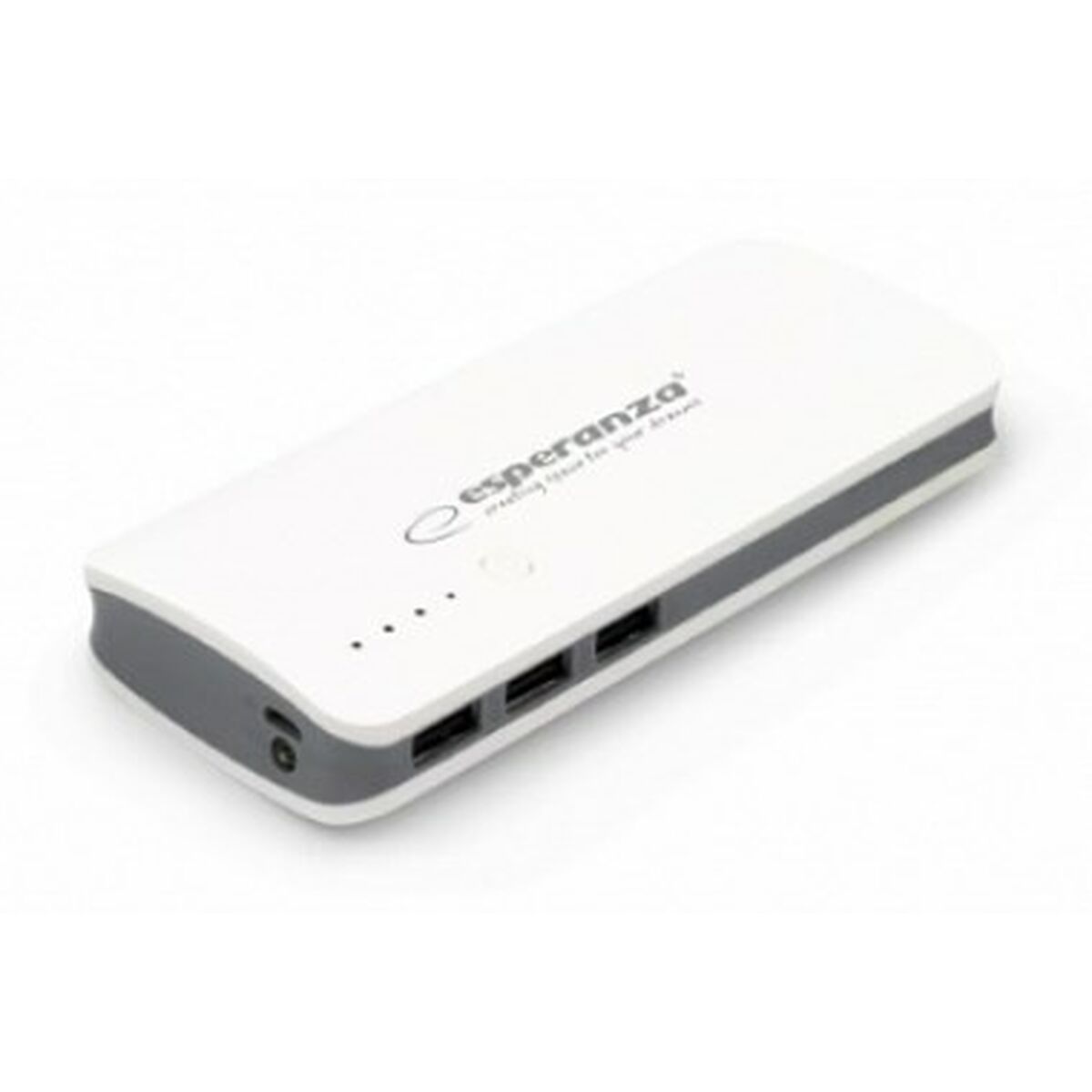Power Bank Esperanza EMP106WE White Grey White/Grey 8000 mAh Power Bank Esperanza EMP106WE White Grey White/Grey 8000 mAh