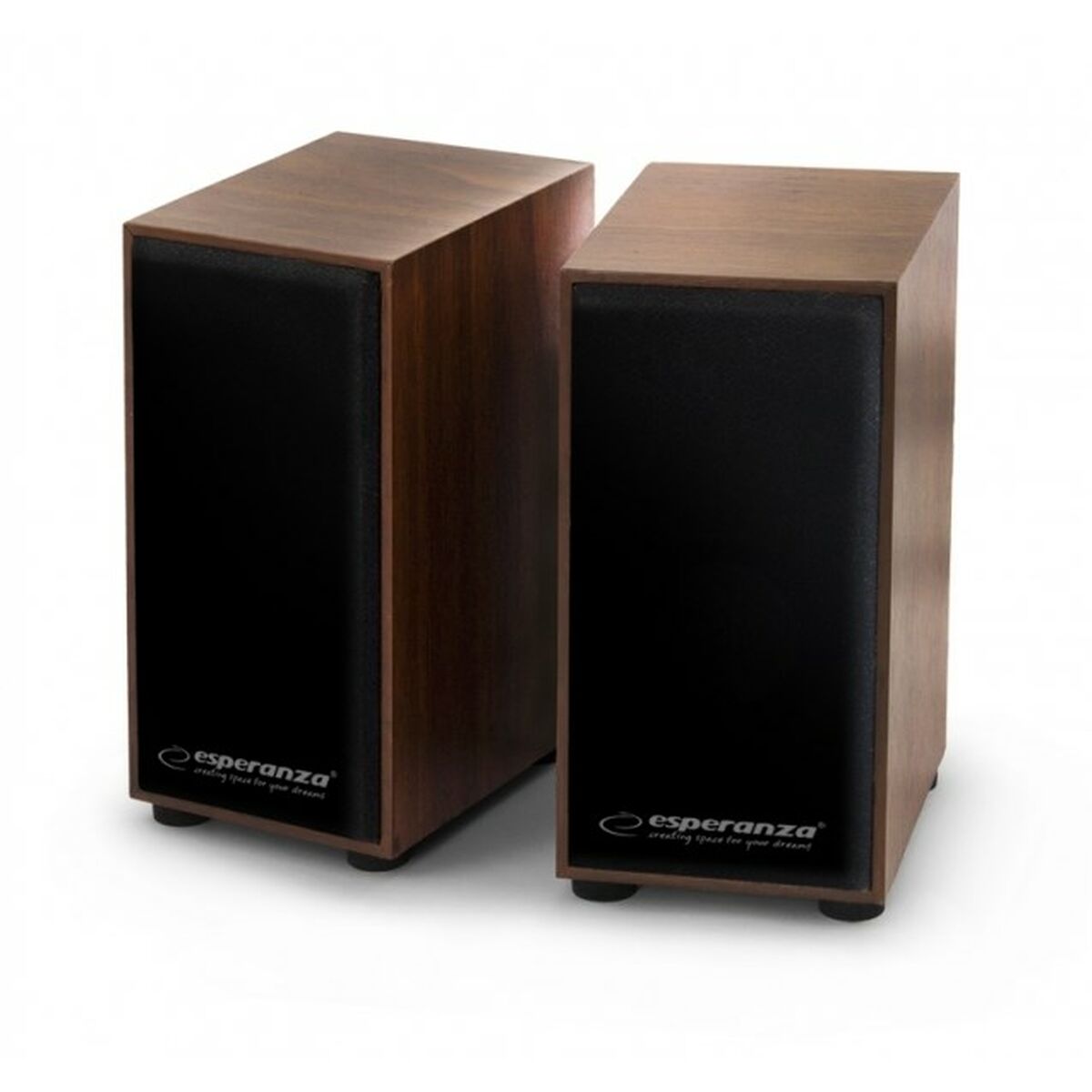 PC Speakers Esperanza 2.0 FOLK Wood PC Speakers Esperanza 2.0 FOLK Wood