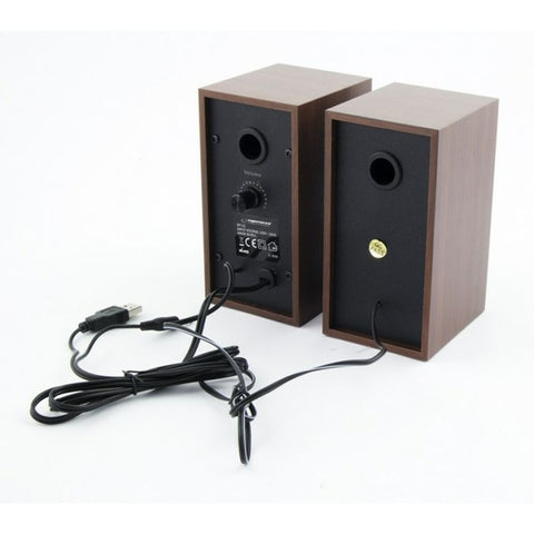 PC Speakers Esperanza 2.0 FOLK Wood PC Speakers Esperanza 2.0 FOLK Wood