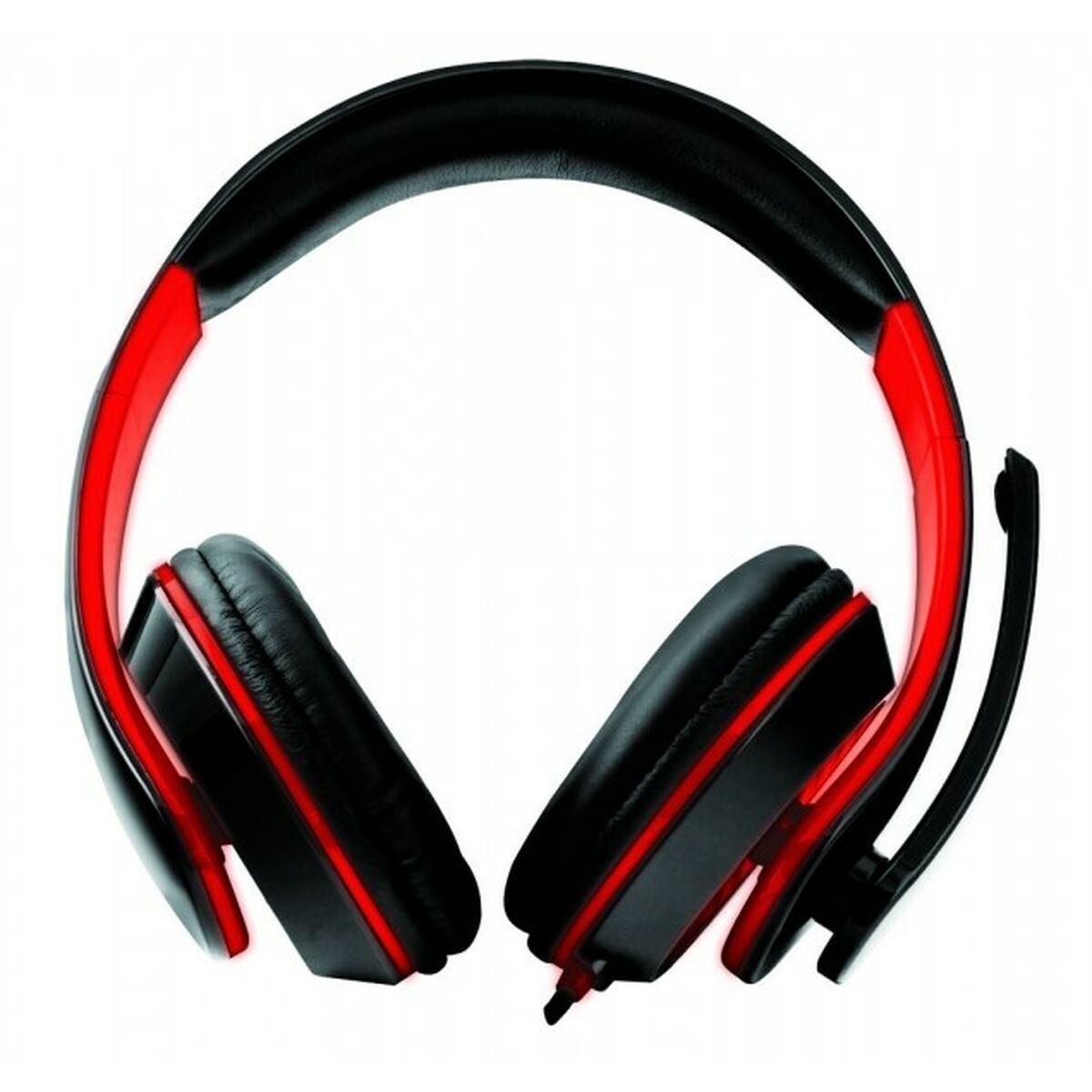 Headphones with Microphone Esperanza EGH300R Black Red Headphones with Microphone Esperanza EGH300R Black Red