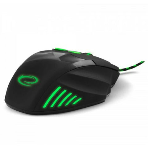 Optical mouse Esperanza EGM201G Black Green Black/Green Optical mouse Esperanza EGM201G Black Green Black/Green
