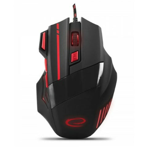 Optical mouse Esperanza EGM201R Black/Red Optical mouse Esperanza EGM201R Black/Red