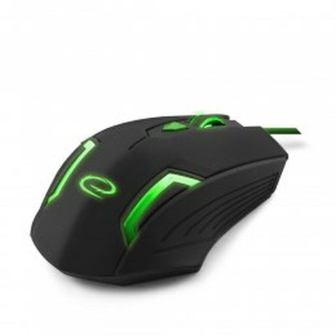 Mouse Esperanza MX205 Black Green Mouse Esperanza MX205 Black Green
