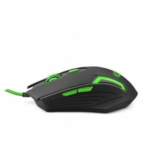 Mouse Esperanza MX205 Black Green Mouse Esperanza MX205 Black Green