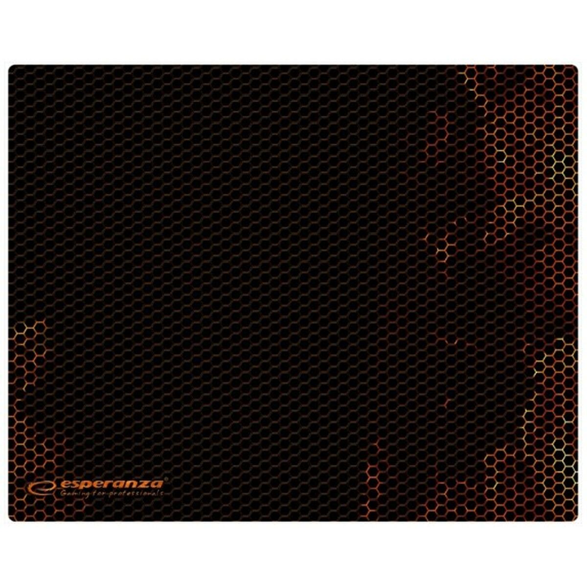 Non-slip Mat Esperanza EGP101R Black Orange Printed Non-slip Mat Esperanza EGP101R Black Orange Printed