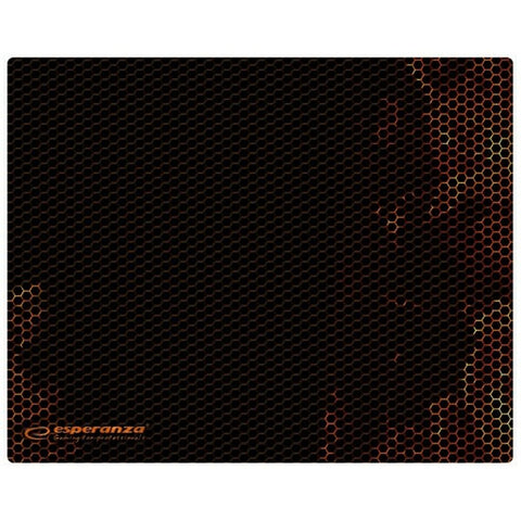 Non-slip Mat Esperanza EGP101R Black Orange Printed Non-slip Mat Esperanza EGP101R Black Orange Printed
