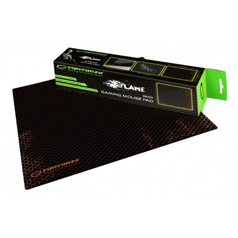 Non-slip Mat Esperanza EGP101R Black Orange Printed Non-slip Mat Esperanza EGP101R Black Orange Printed