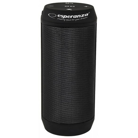 Portable Bluetooth Speakers Esperanza EP133K Black 5 W Portable Bluetooth Speakers Esperanza EP133K Black 5 W