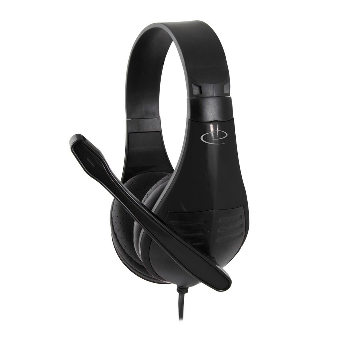 Headphones with Microphone Esperanza EH209K Black Headphones with Microphone Esperanza EH209K Black