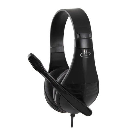 Headphones with Microphone Esperanza EH209K Black Headphones with Microphone Esperanza EH209K Black