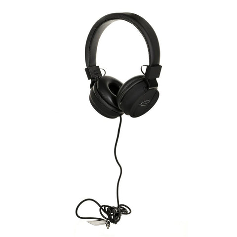 Headphones with Microphone Esperanza EH212K Black Headphones with Microphone Esperanza EH212K Black