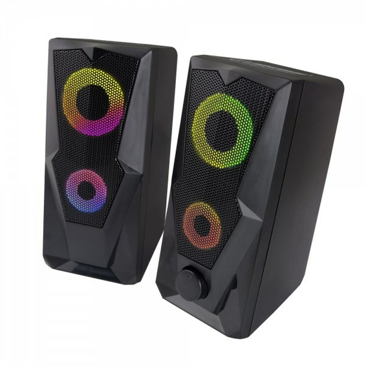 PC Speakers Esperanza BAILA Black Multicolour PC Speakers Esperanza BAILA Black Multicolour