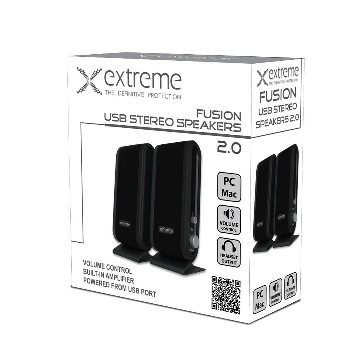 PC Speakers Extreme XP102 Black 2 W 4 W PC Speakers Extreme XP102 Black 2 W 4 W