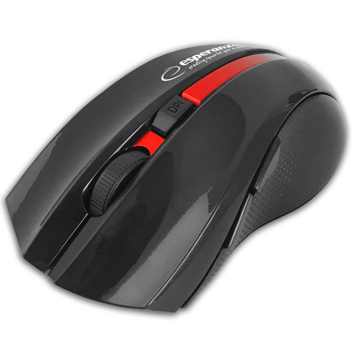 Mouse Esperanza EM129R Black Red Mouse Esperanza EM129R Black Red
