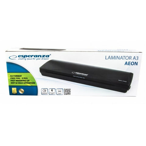 Laminator Esperanza Laminator A3 Aeon Black Laminator Esperanza Laminator A3 Aeon Black