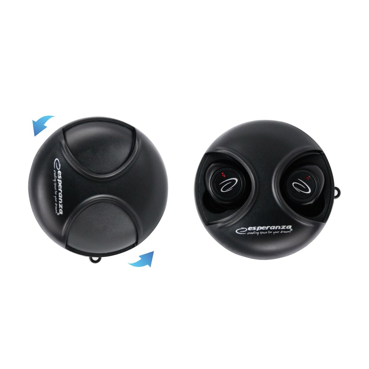 In-ear Bluetooth Headphones Esperanza EH228K Black In-ear Bluetooth Headphones Esperanza EH228K Black
