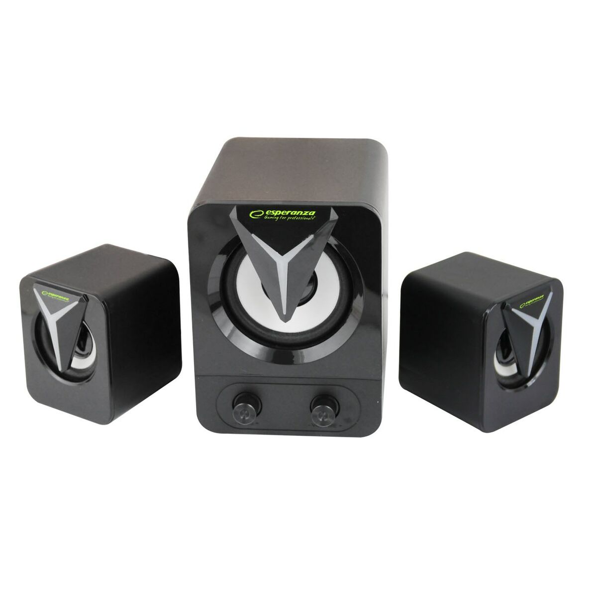PC Speakers Esperanza EGS107 Black 5 W PC Speakers Esperanza EGS107 Black 5 W