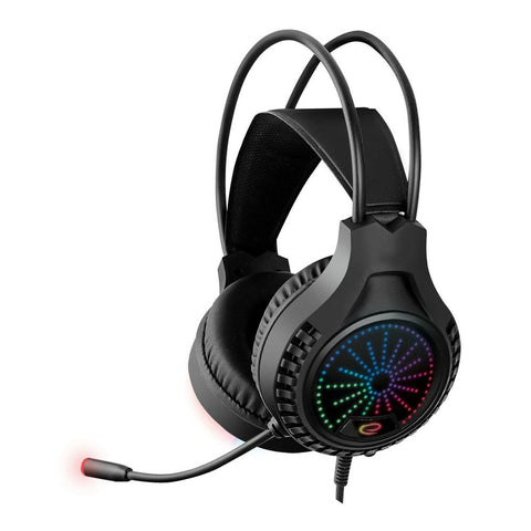 Headphones with Microphone Esperanza EGH5000 Black Headphones with Microphone Esperanza EGH5000 Black