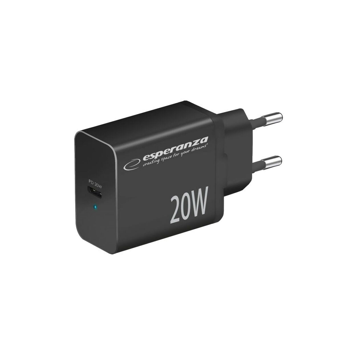 Wall Charger Esperanza EZC104K Black Wall Charger Esperanza EZC104K Black