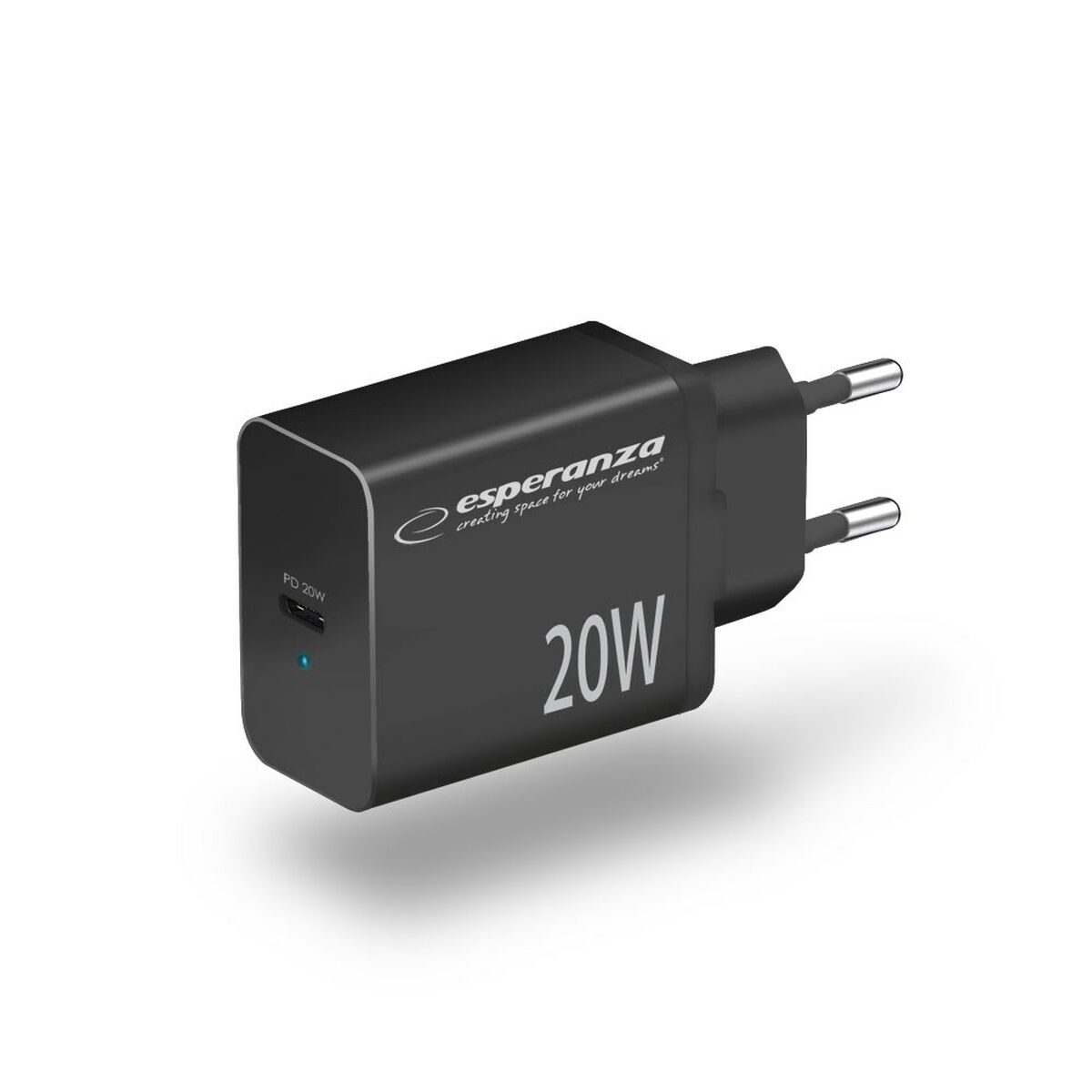 Wall Charger Esperanza EZC104K Black Wall Charger Esperanza EZC104K Black
