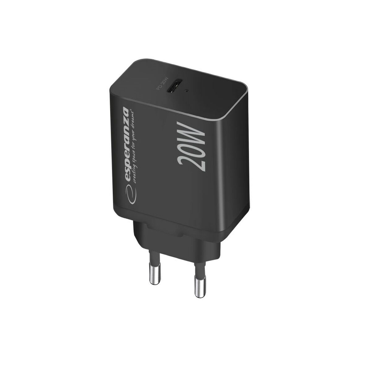 Wall Charger Esperanza EZC104K Black Wall Charger Esperanza EZC104K Black