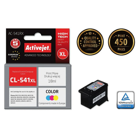 Original Ink Cartridge Activejet AC-541RX Cyan/Magenta/Yellow Original Ink Cartridge Activejet AC-541RX Cyan/Magenta/Yellow