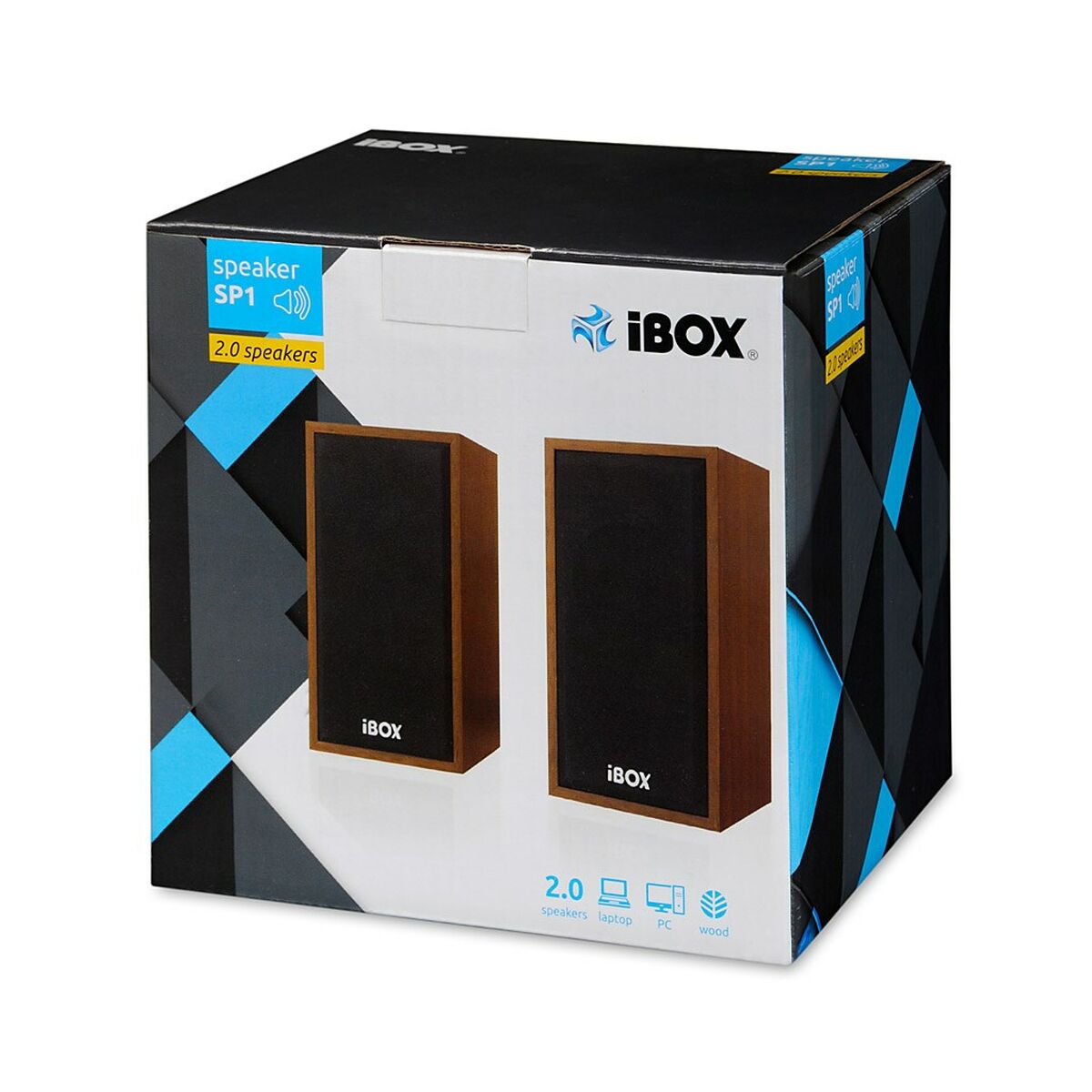 PC Speakers Ibox IGLSP1 Cherry 2100 W 10 W PC Speakers Ibox IGLSP1 Cherry 2100 W 10 W