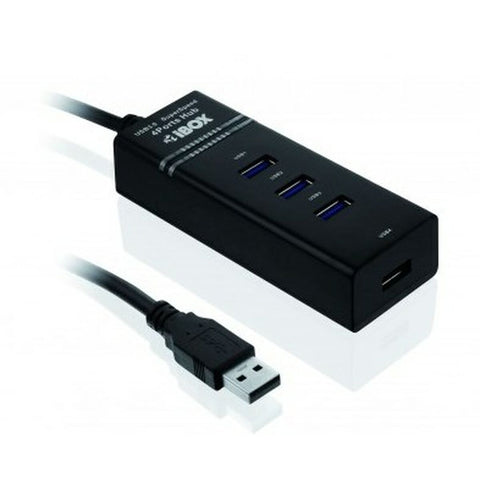 USB Hub Ibox IUH3FB Black USB Hub Ibox IUH3FB Black