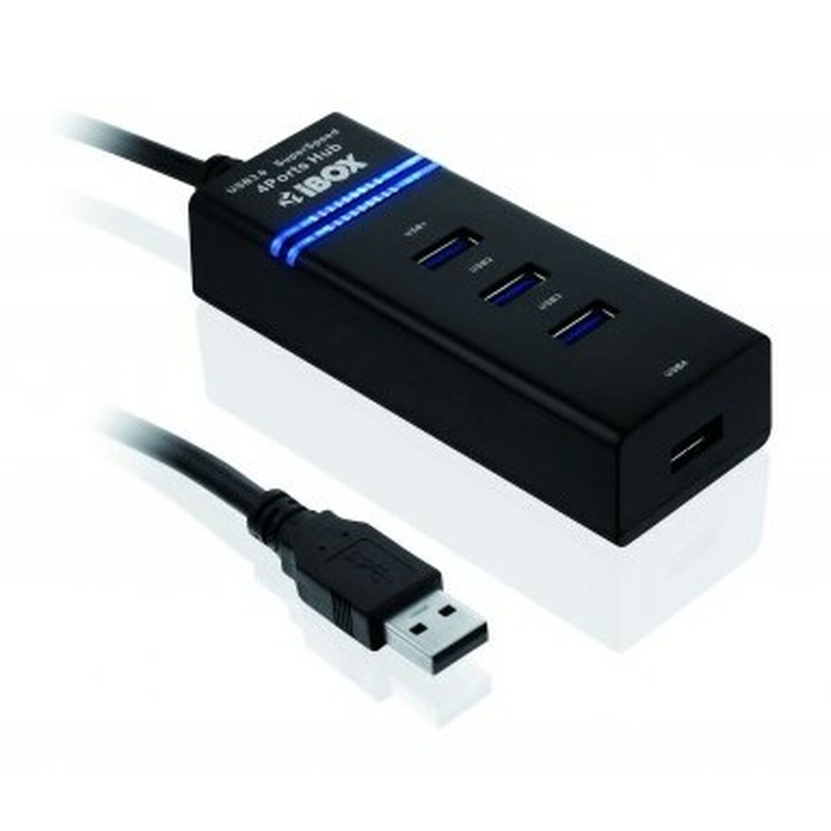 USB Hub Ibox IUH3FB Black USB Hub Ibox IUH3FB Black