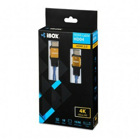 HDMI Cable Ibox ITVFHD04 1,5 m HDMI Cable Ibox ITVFHD04 1,5 m