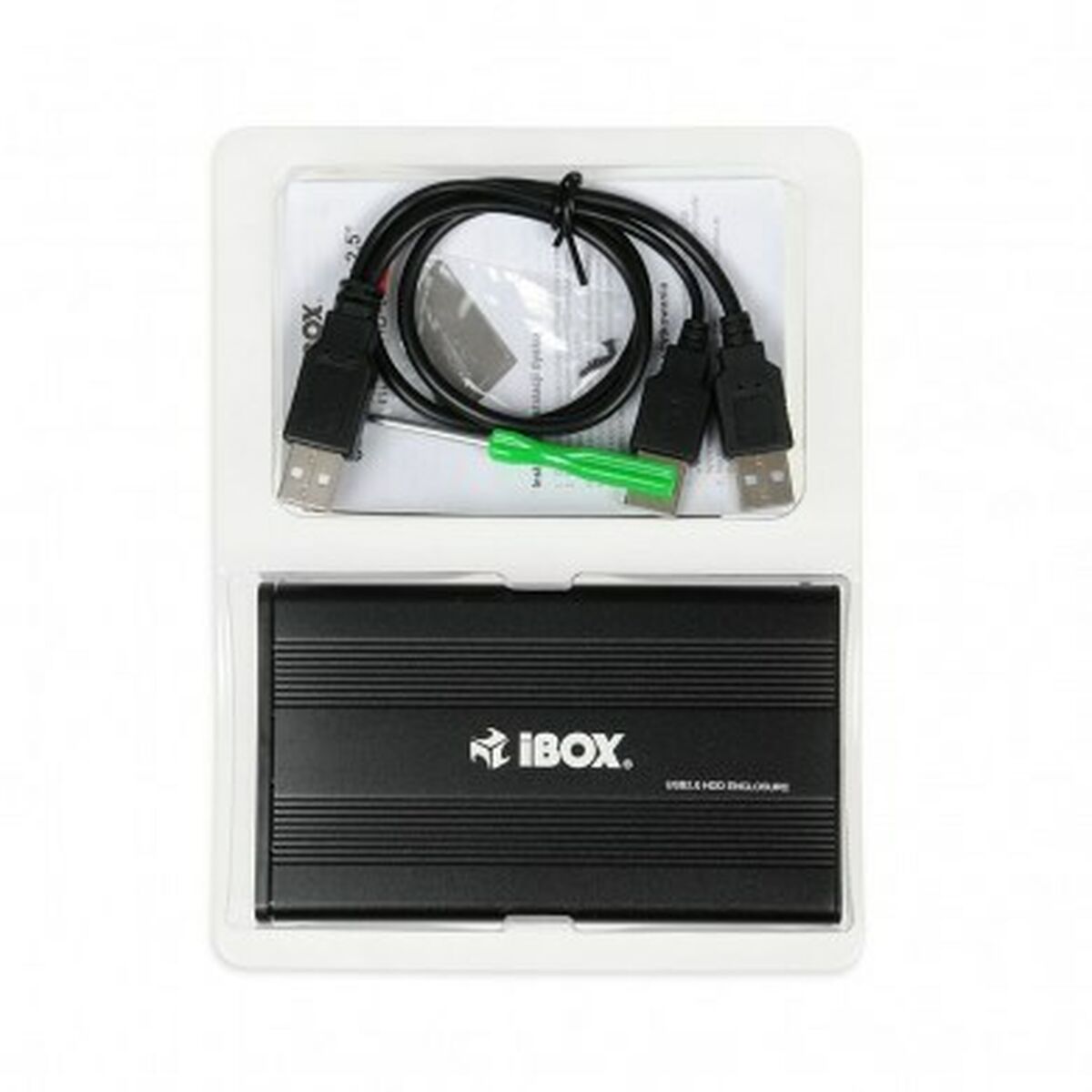 External Box Ibox HD-01 Black 2,5" External Box Ibox HD-01 Black 2,5"
