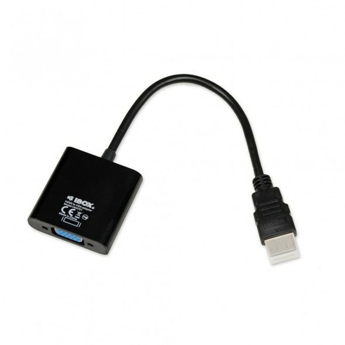 HDMI to VGA Adapter Ibox IAHV01 Black HDMI to VGA Adapter Ibox IAHV01 Black